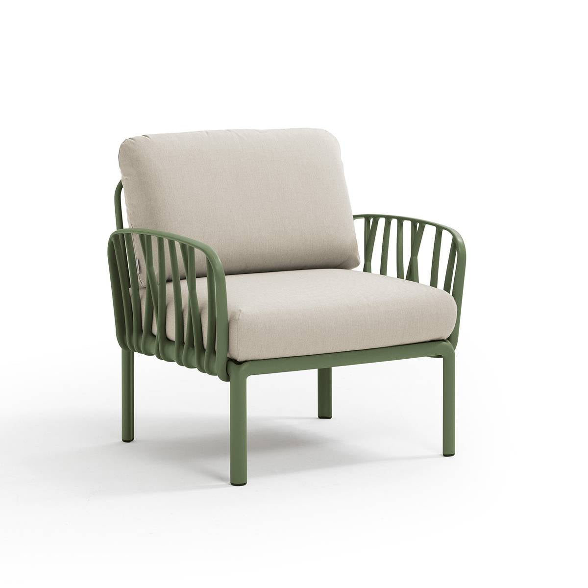 Poltrona Komodo resina fiberglass Nardi Agave Tech-panama Genco Outdoor