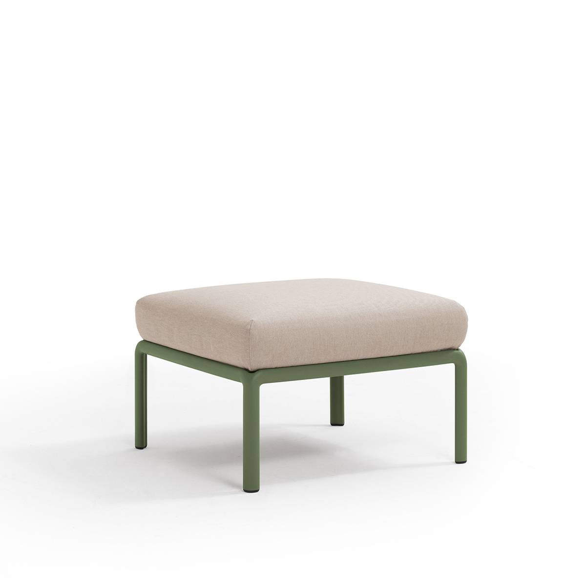 Pouf Komodo resina con cuscino Nardi Genco Outdoor