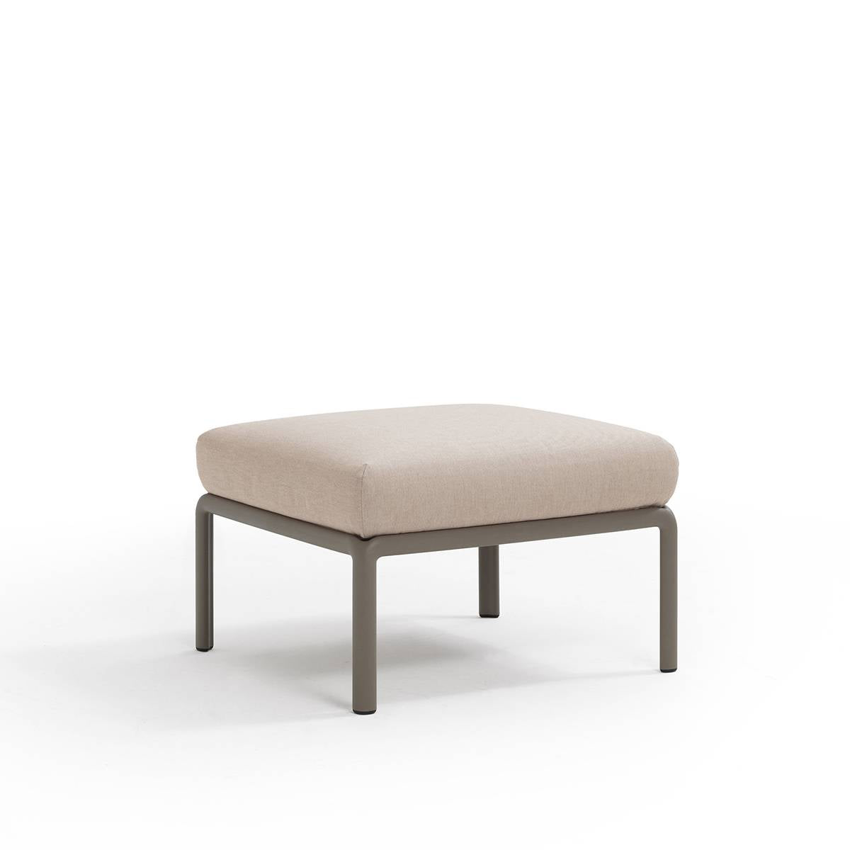 Pouf Komodo resina con cuscino Nardi Genco Outdoor