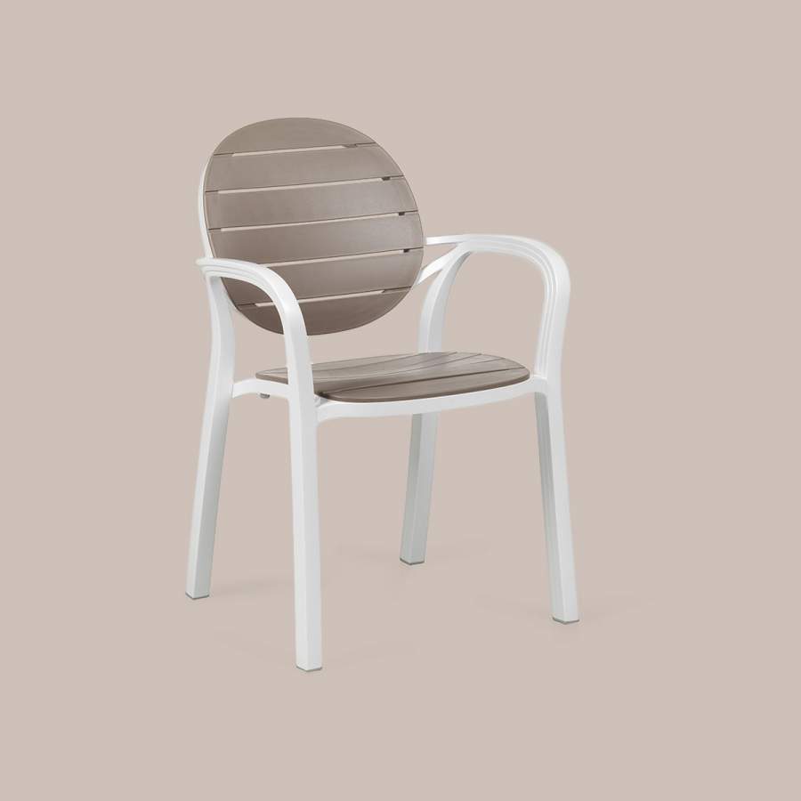 Sedia in resina con braccioli Palma Nardi Genco Outdoor