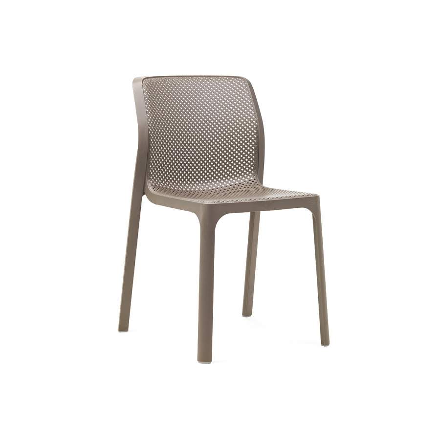 Sedia in resina Bit Nardi Tortora Genco Outdoor