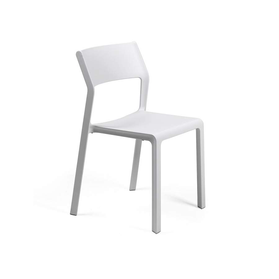 Sedia in resina Trill Bistrot Nardi Bianco Genco Outdoor