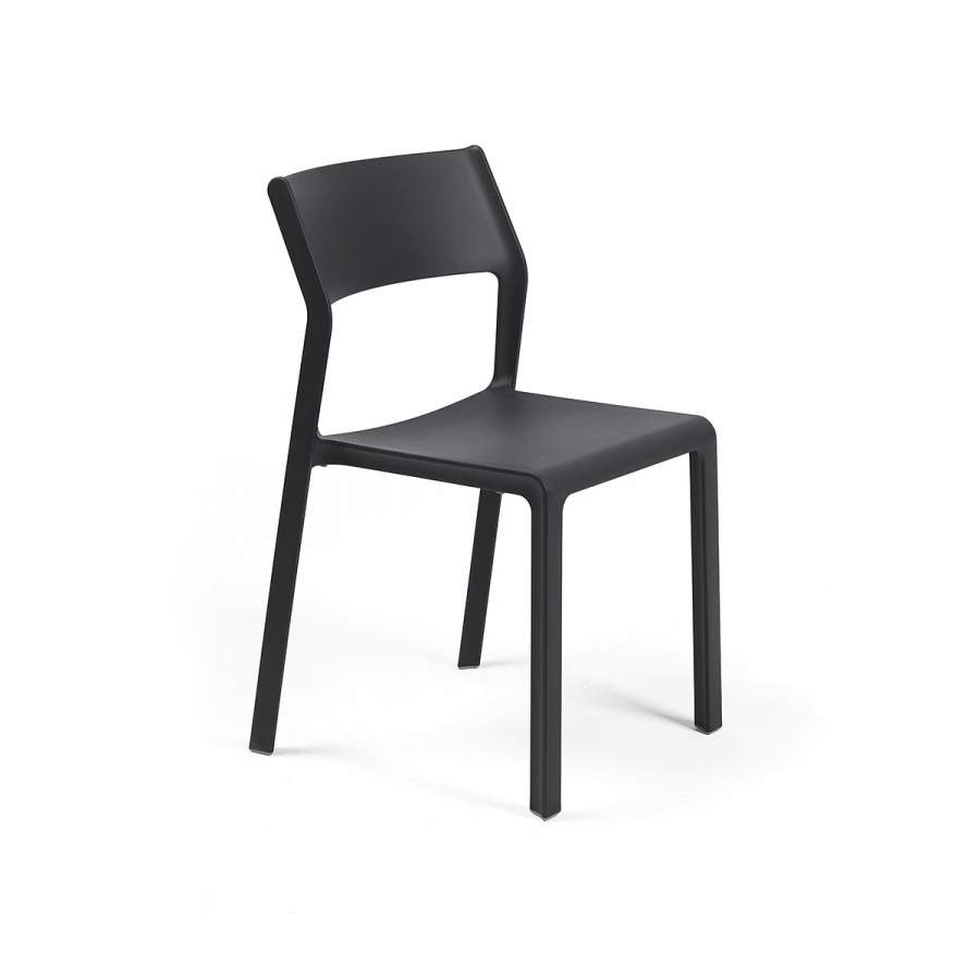 Sedia in resina Trill Bistrot Nardi Antracite Genco Outdoor