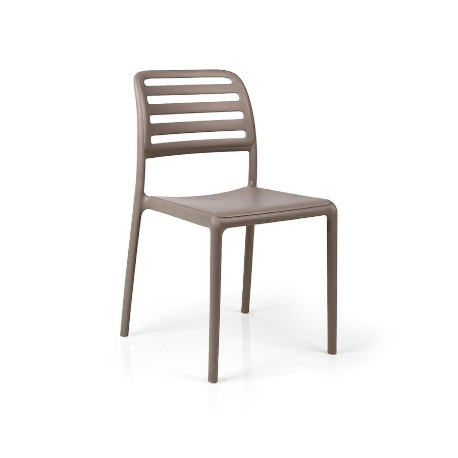 Sedia in resina Costa bistrot Nardi tortora Genco Outdoor