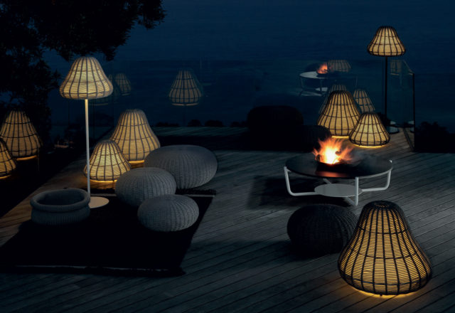 Jackie Pouf Medium Talenti Genco Outdoor