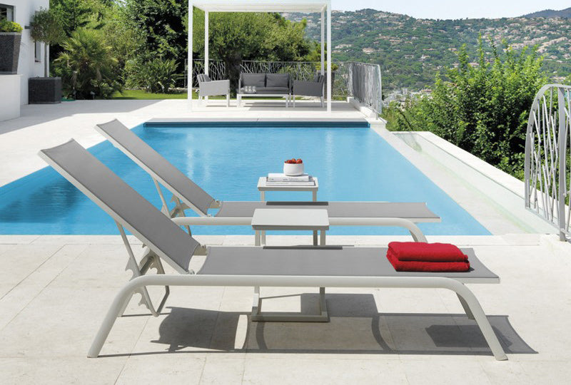 Step lettino in alluminio Talenti Genco Outdoor