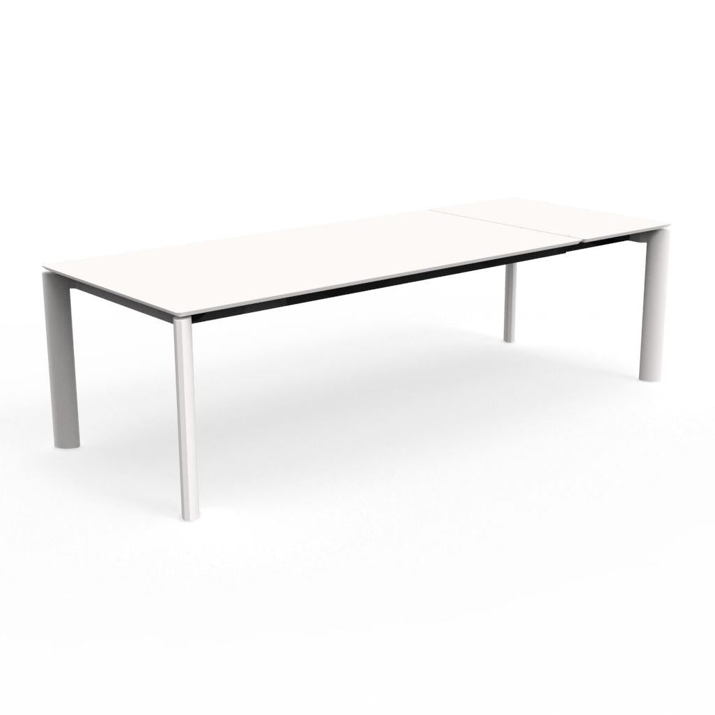 Tavolo Milo Talenti allungabile 200/260 x 100 bianco Genco Outdoor