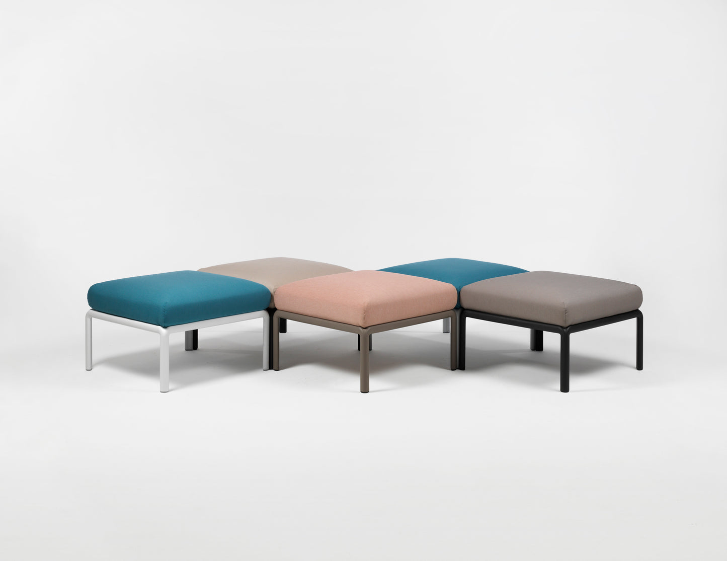 Pouf Komodo resina con cuscino Nardi Genco Outdoor