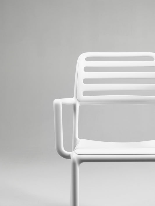 Sedia in resina Costa con braccioli Nardi Genco Outdoor