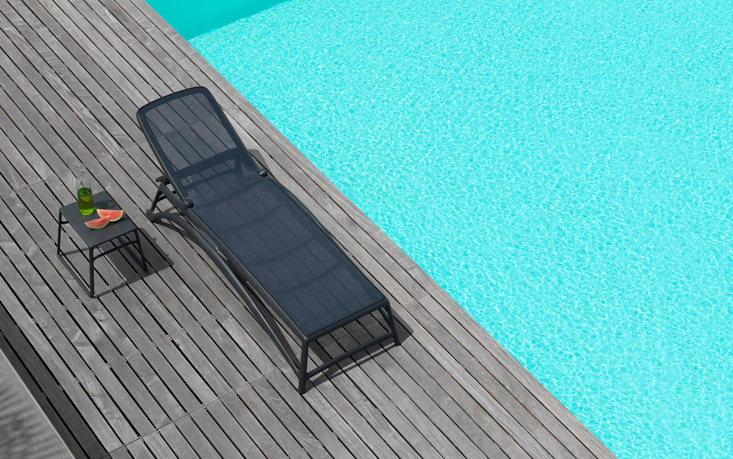 Lettino Atlantico in resina fiberglass Nardi Genco Outdoor