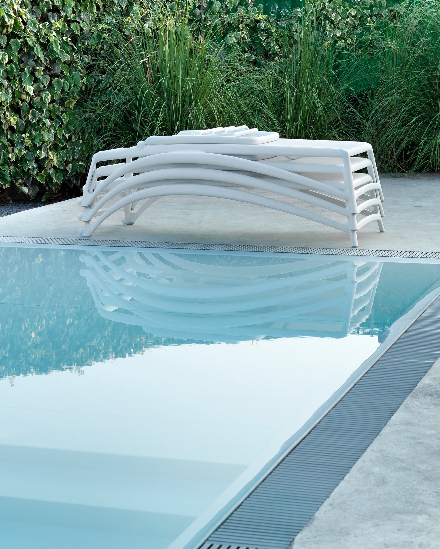 Lettino Atlantico in resina fiberglass Nardi Genco Outdoor