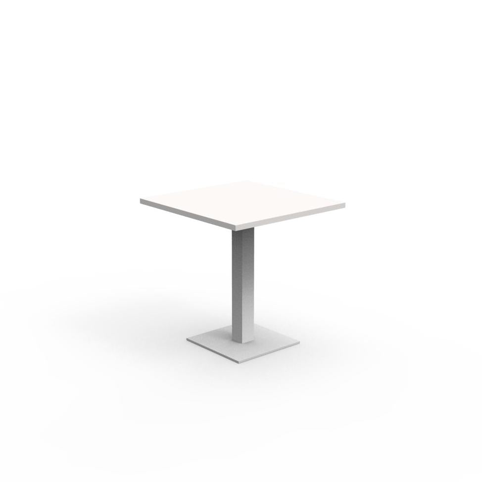 Tavolo alluminio 70x70 Maiorca Talenti bianco Genco Outdoor