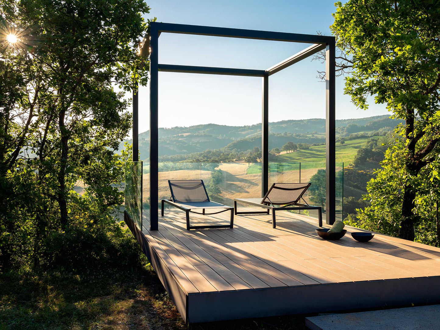 Alabama lettino in alluminio Talenti Genco Outdoor