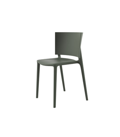Sedia pranzo in resina Africa Vondom Cetriolo Genco Outdoor