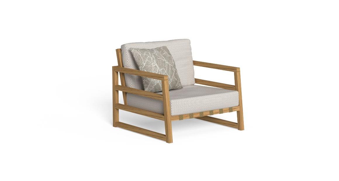 Alabama Wood poltrona living da esterno Talenti