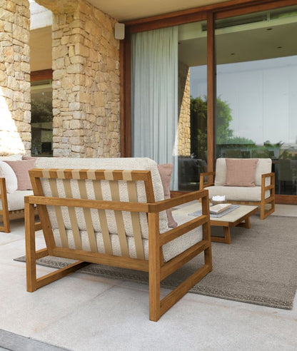 Alabama Wood poltrona living da esterno Talenti