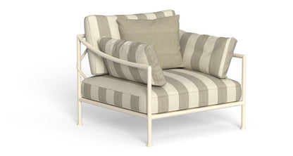 Capri poltrona living outdoor Talenti bianca esterno