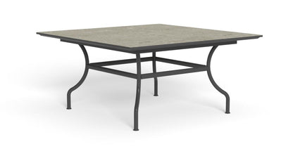 Capri Tavolo Pranzo 150×150 Talenti Antracite - Limestone Sand Genco Outdoor