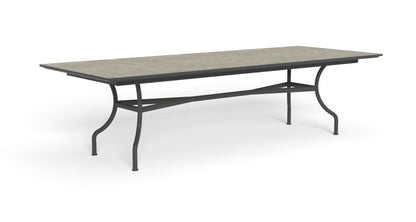 Tavolo pranzo Capri 280x110 Talenti outdoor esterno nero antracite