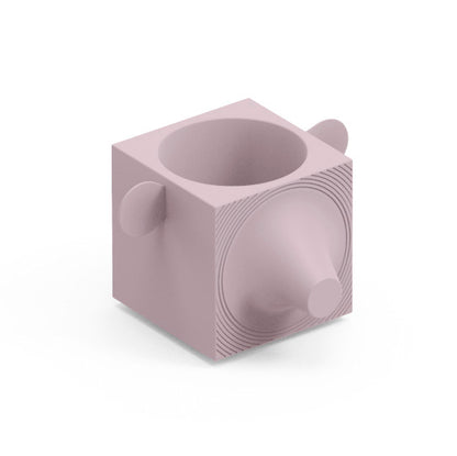 Contenitore multifunzione vaso portaoggetti modulare design da esterno Fera Capo rosa quarzo Lyxo Genco Outdoor