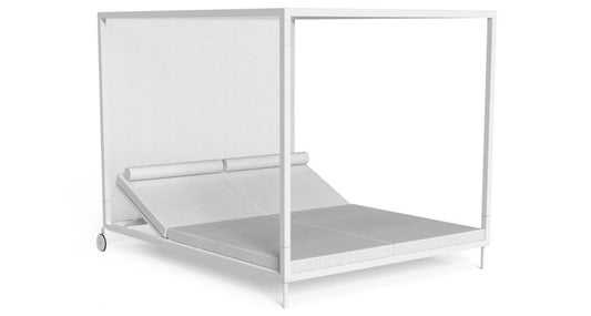 Cleo Soft Alu Daybed Talenti bianco grigio white grey