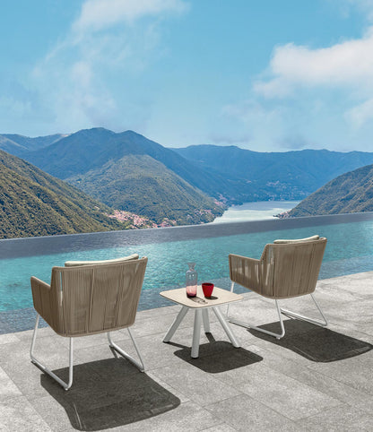 Coral Tavolo Caffè 50x50 da esterno Talenti
