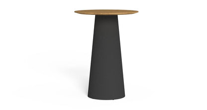 Dolcevita Tavolo Bar D75 Talenti Grafite- Natural Teak Genco Outdoor
