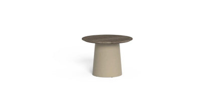 Dolcevita Tavolo Caffè D60 Talenti Tortora - Teak Silver Genco Outdoor