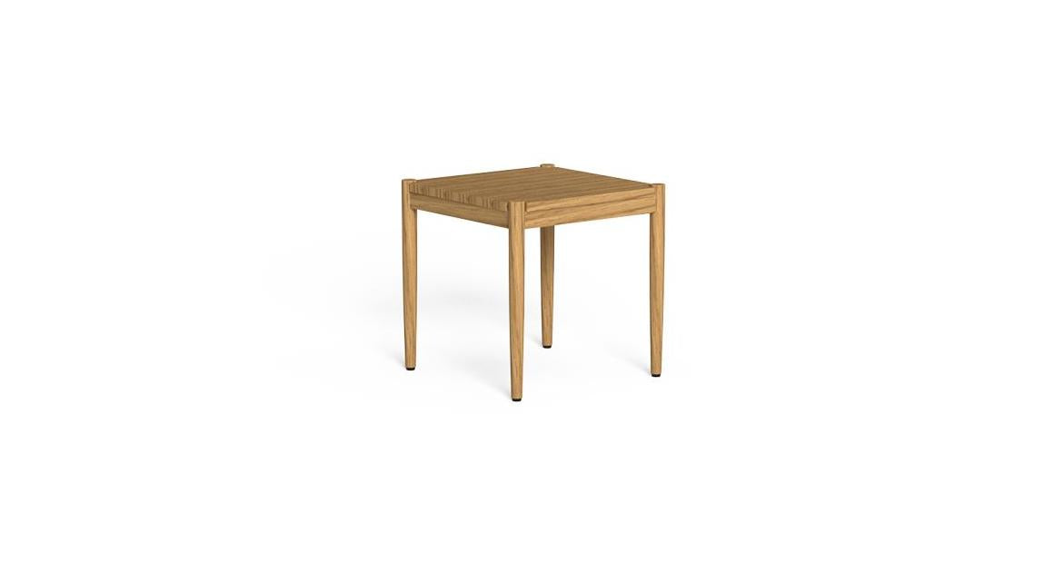 Dolcevita Side Table Talenti Natural Teak Genco Outdoor