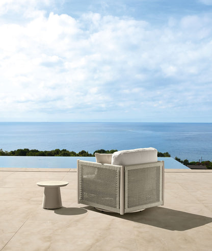 Dolcevita Alu Poltrona Living girevole da esterno Talenti