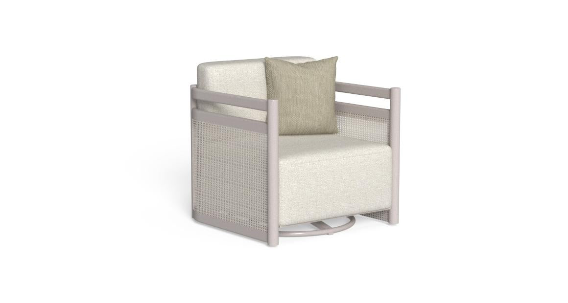 Edwin swivel outdoor armchair by Talenti 