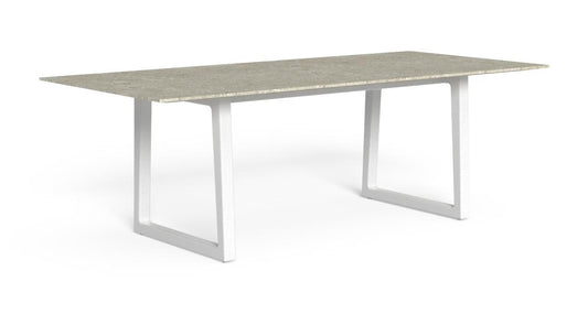 Ever Alu 230x100 outdoor dining table by Talenti 