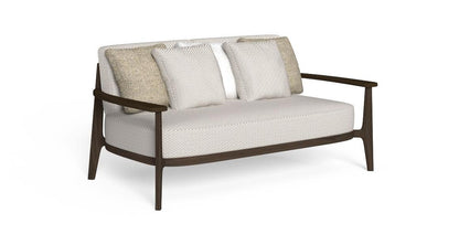 Ever Wood 2-seater outdoor sofa by Talenti 