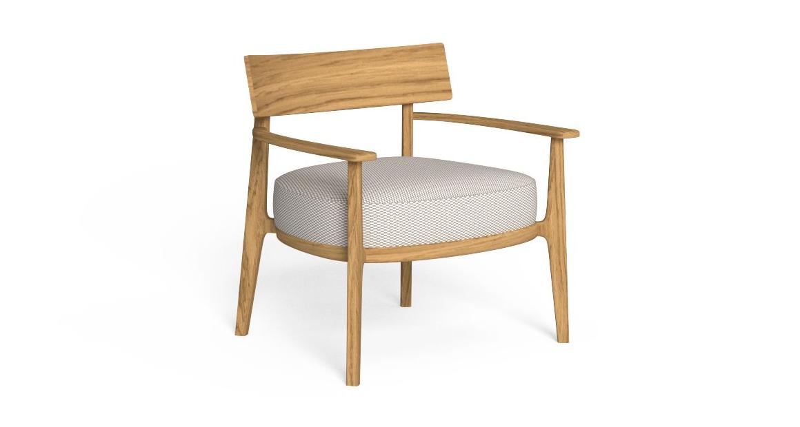 Ever Wood outdoor living armchair by Talenti 