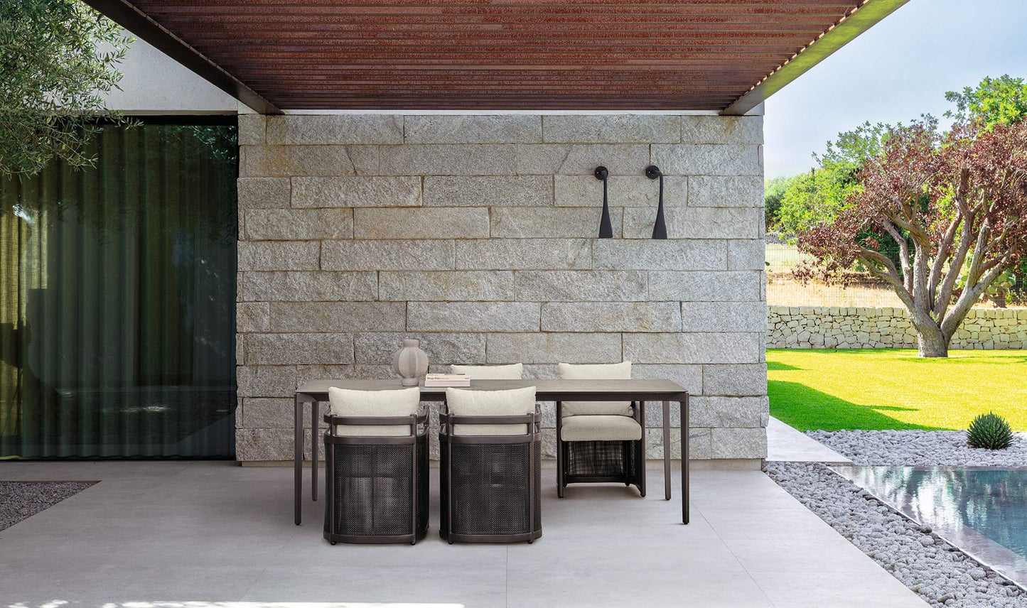 Edwin outdoor dining chair by Talenti 