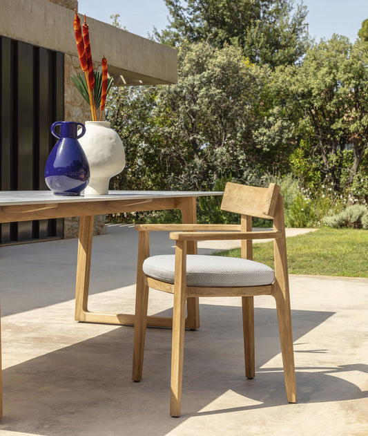 Talenti Ever Wood Outdoor Dining Chair 