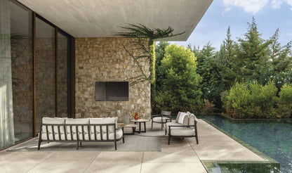 Ever Wood 2-seater outdoor sofa by Talenti 