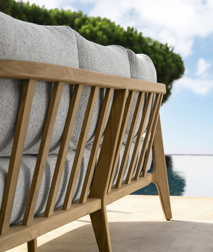 Ever Wood 2-seater outdoor sofa by Talenti 