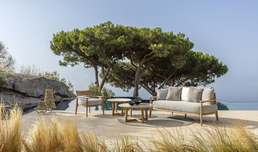 Ever Wood 2-seater outdoor sofa by Talenti 