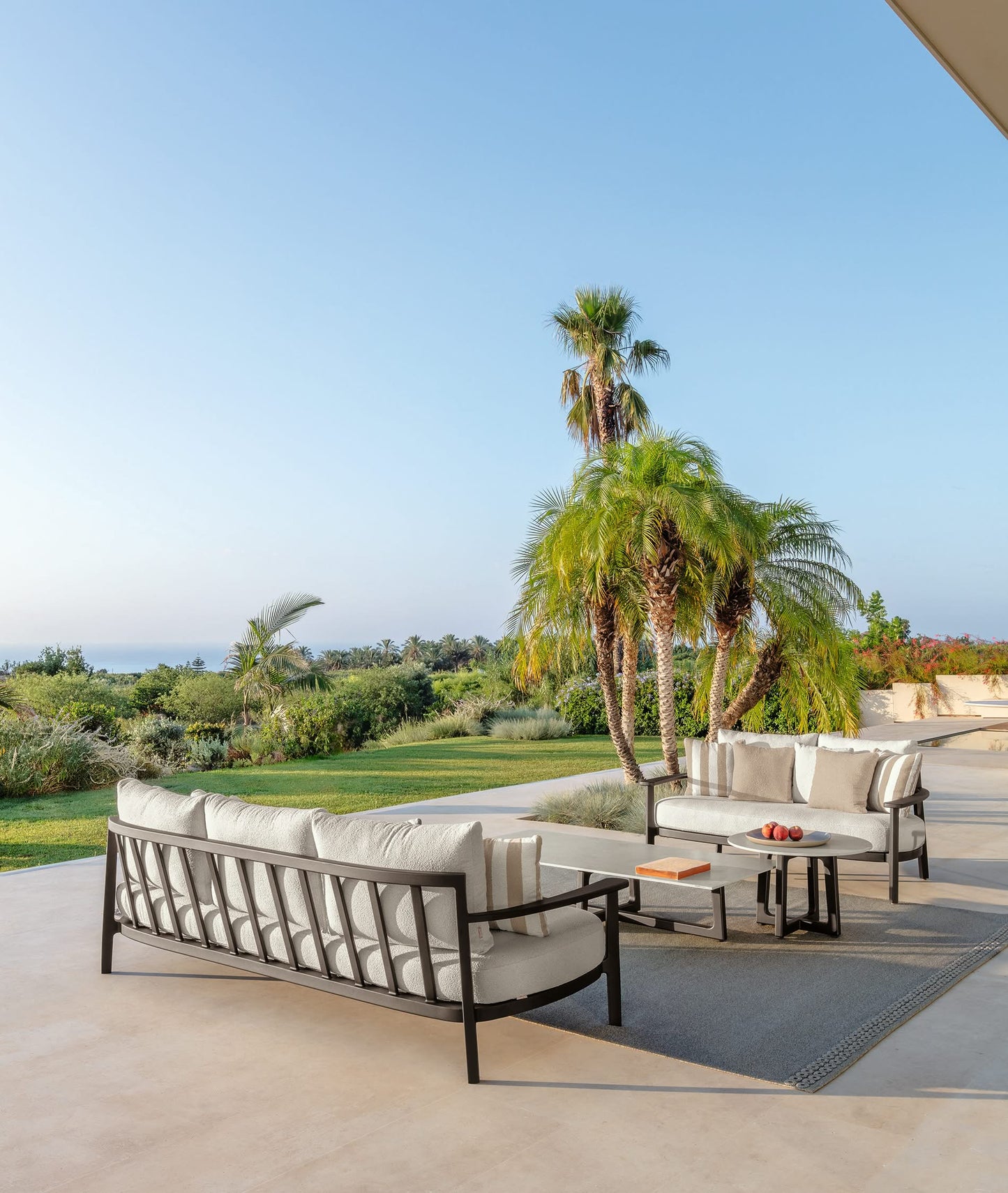 Ever Alu 2-seater outdoor sofa by Talenti 