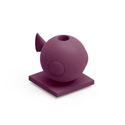 Contenitore multifunzione vaso portaoggetti modulare design da esterno Fera Fugu Lyxo viola rosa ametista Genco Outdoor