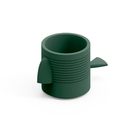 Contenitore multifunzione vaso portaoggetti modulare design da esterno Fera Lyxo verde scuro smeraldo Genco Outdoor