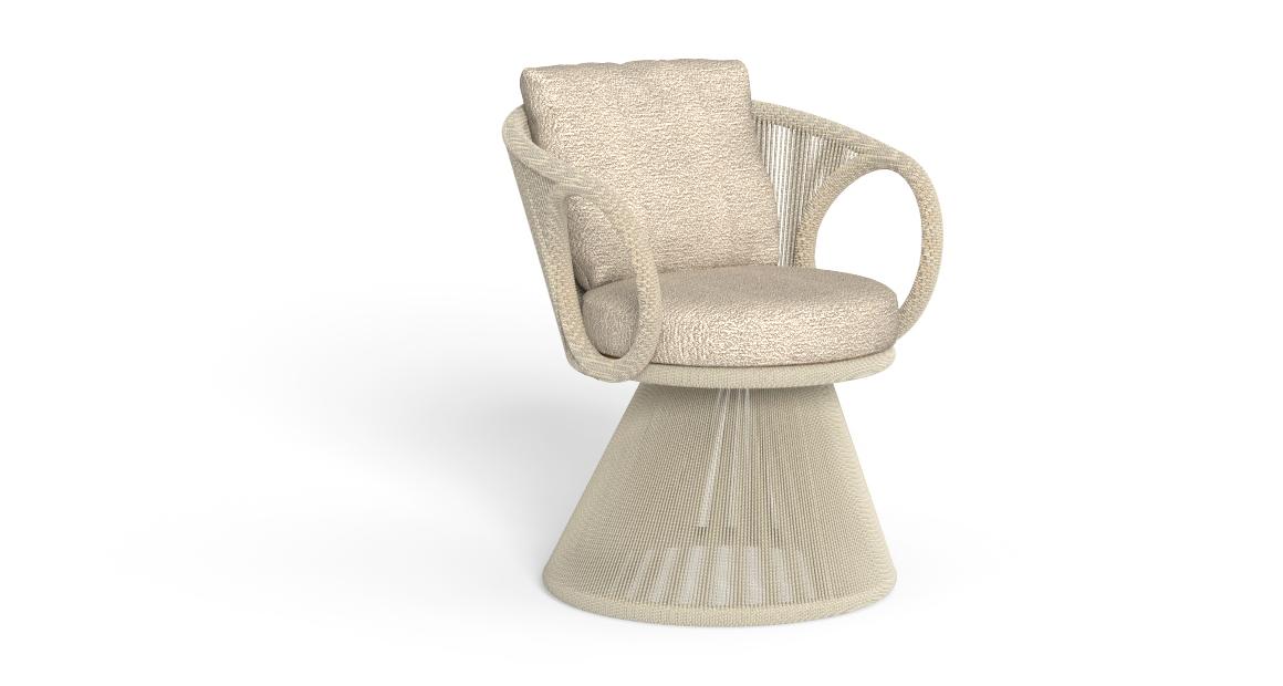 Karen Outdoor Swivel Lunch Chair Talenti