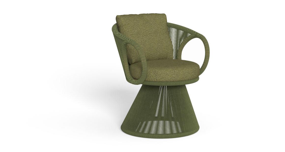Karen Outdoor Swivel Lunch Chair Talenti
