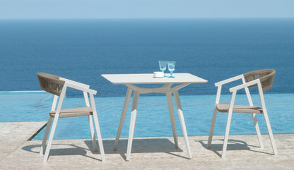 Sedia pranzo Key alluminio Talenti mare Genco Outdoor