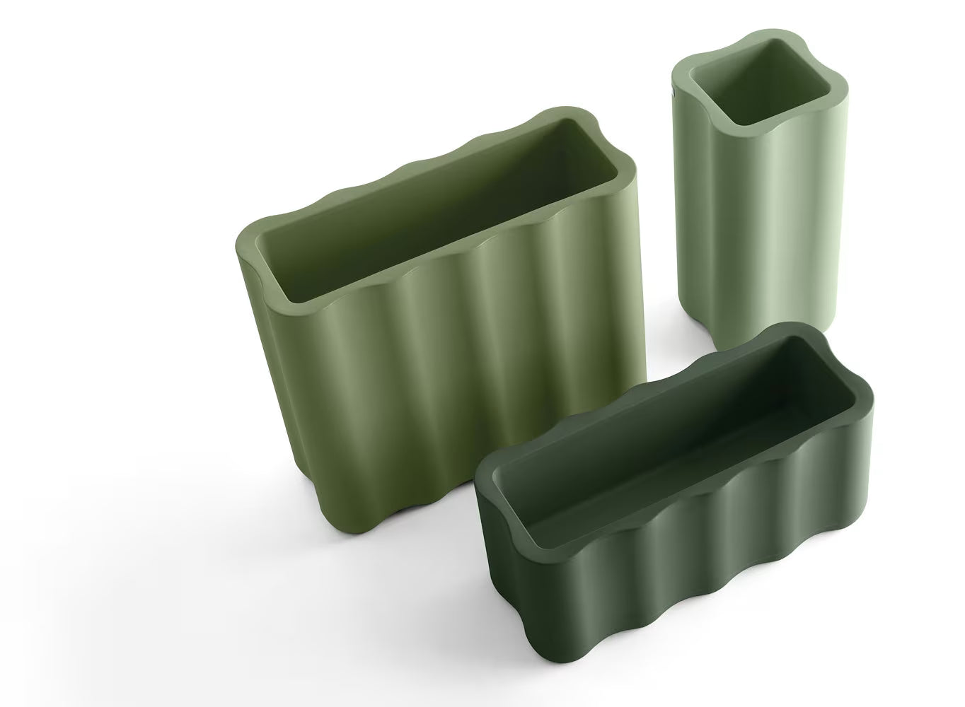 Lyxo Nebula tall outdoor planter 