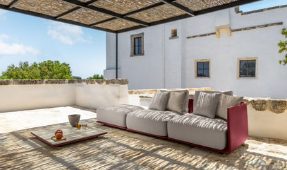 Male modular outdoor sofa by Talenti 