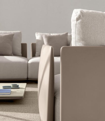 Male modular outdoor sofa by Talenti 