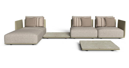 Male modular outdoor sofa by Talenti 