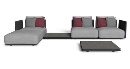 Male modular outdoor sofa by Talenti 